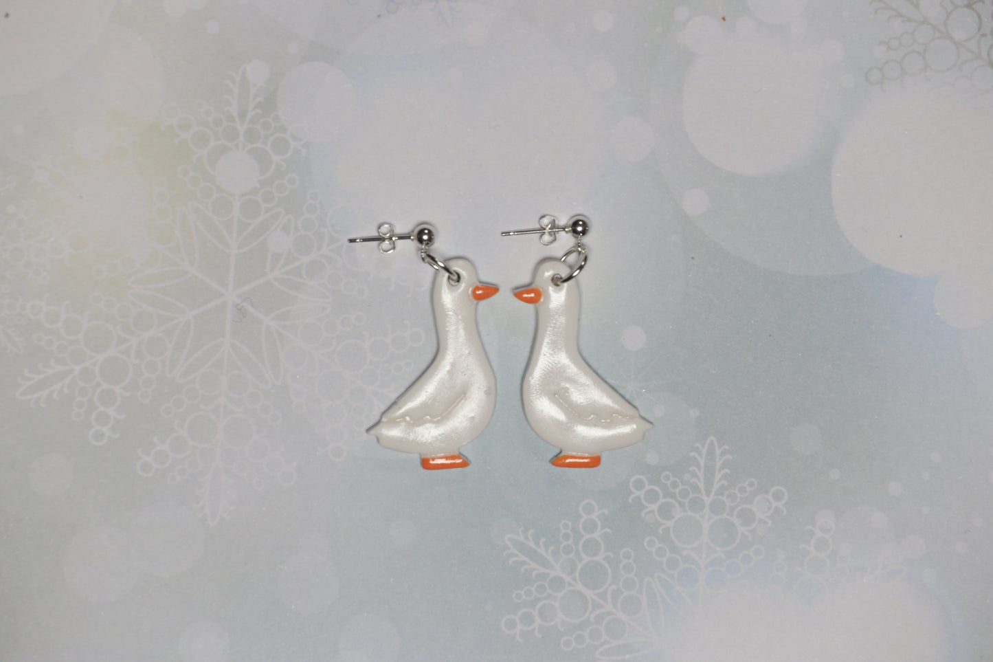 Duck Earrings