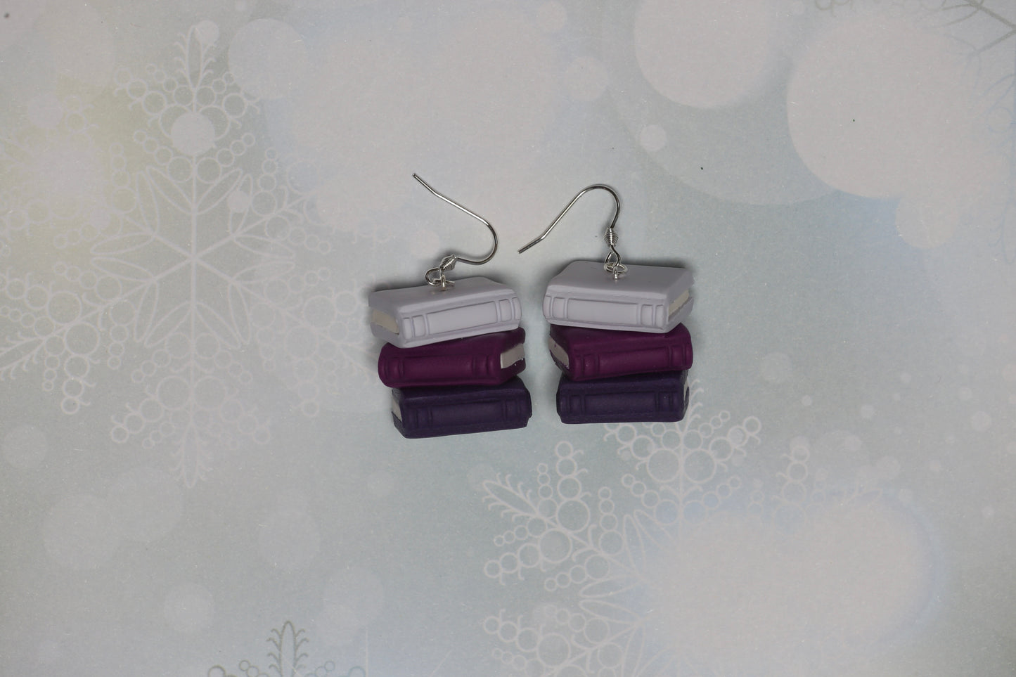 Book Stack Earrings