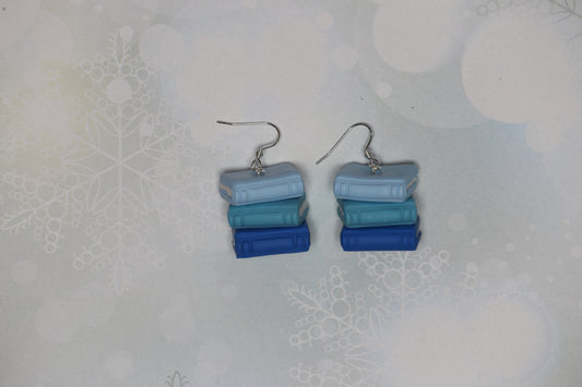 Book Stack Earrings